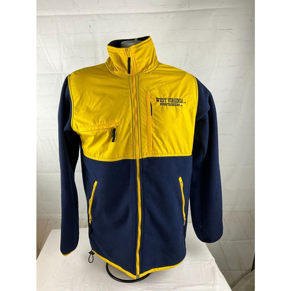 Unisex Heismann by RBK West Virginia University Mountaineers Zip Up Jacket Sz S - Picture 1 of 3